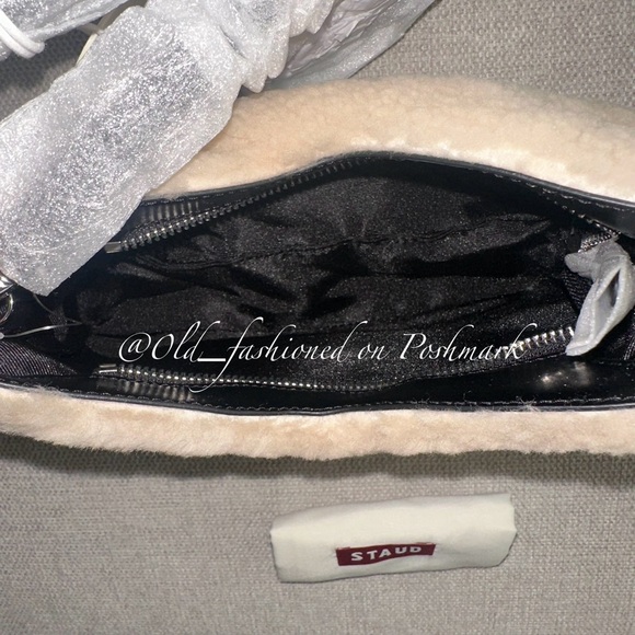 Price Firm - STAUD Shearling Valerie Bag - Picture 12 of 12